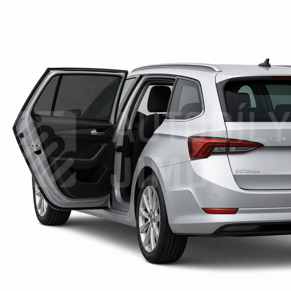 STTuning Protisluneční clony Škoda Octavia 4 Combi 2020–2026 — sada 2 ks