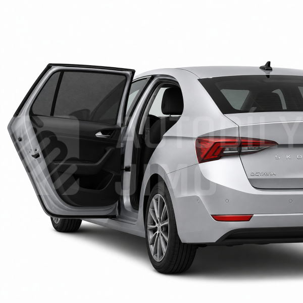 STTuning Protisluneční clony Škoda Octavia 4 Liftback 2020–2026 — sada 2 ks