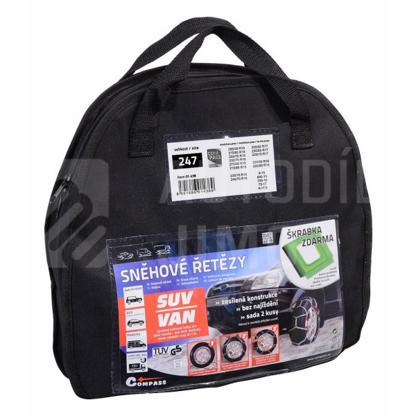 Sněhové řetězy vel.247 SUV,VAN