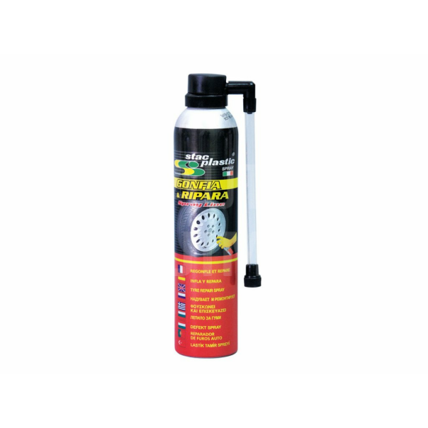 Sprej na lepení defektů pneu 300ml Gonfiaripara