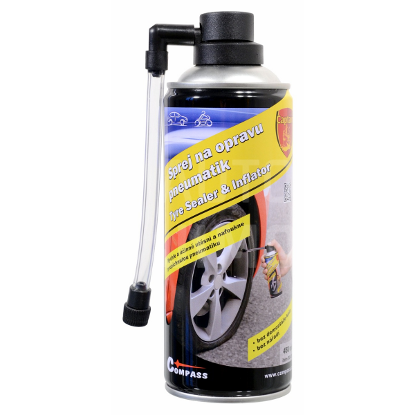 Sprej na lepení pneu 450ml CAPTAIN