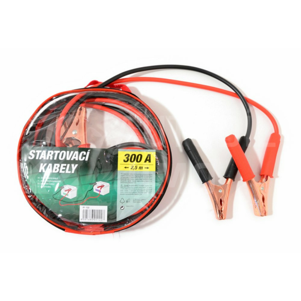 Startovací kabely 300A 2,5m zipper bag