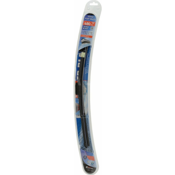 Stěrač FLAT MULTI 480mm s adaptéry