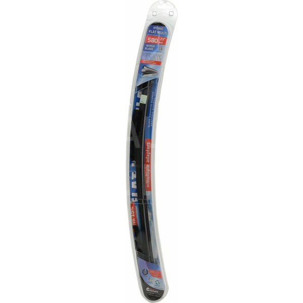 Stěrač FLAT MULTI 580mm s adaptéry