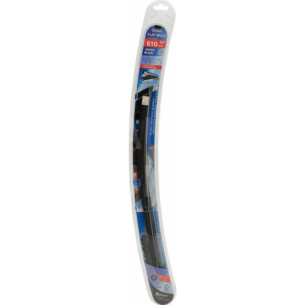 Stěrač FLAT MULTI 610mm s adaptéry