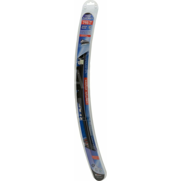 Stěrač FLAT MULTI 710mm s adaptéry
