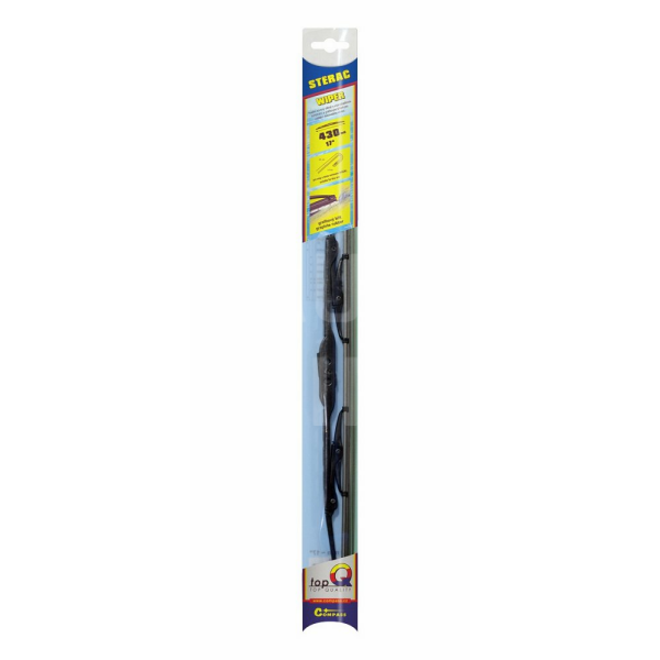 Stěrač kovový TOPQ 430 mm GRAFIT