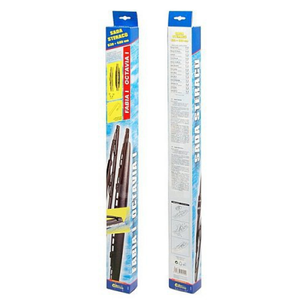 Stěrače Škoda Fabia, Octavia, VW, Ford 530+480 mm 