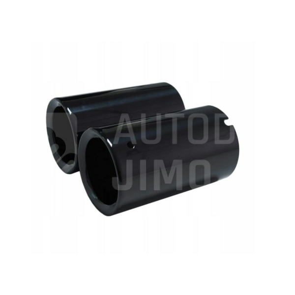 STTuning Koncovky výfuků BMW nerezové černé 76mm 2ks STTuning Koncovky výfuků BMW nerezové černé 76mm 2ks