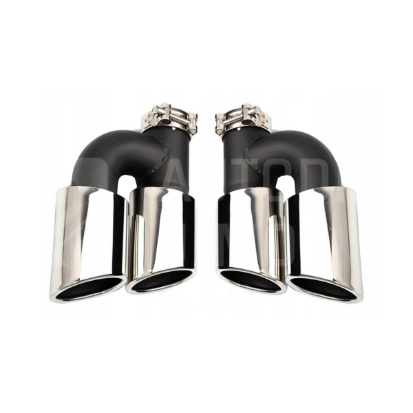 STTuning Nerezové koncovky výfuku AUDI A4 S4 S5 S6 Q3 Q5 A5 