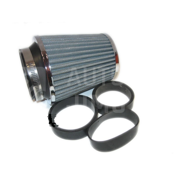 Sportovní vzduchový filtr s redukcemi - stříbrný Sportovní vzduchový filtr s redukcemi - stříbrný