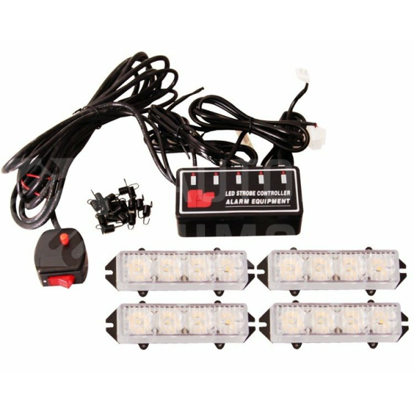 STTuning Stroboskopy LED COB majáky venkovní oranžové STTuning Stroboskopy LED COB majáky venkovní oranžové