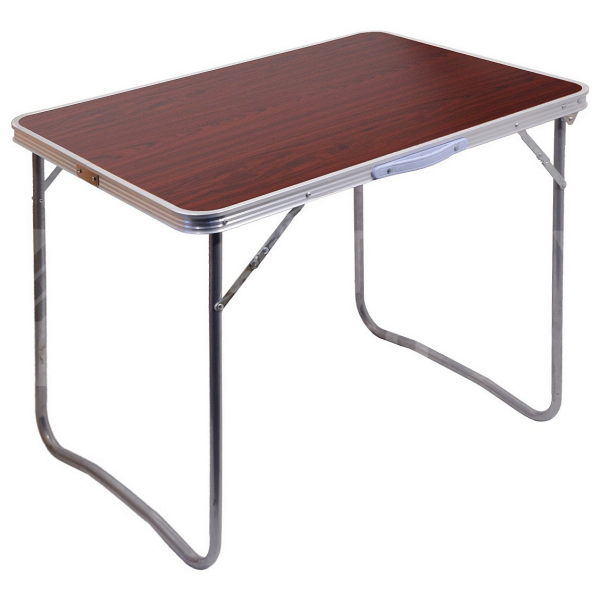 Stůl kempingový skládací BALATON hnědý