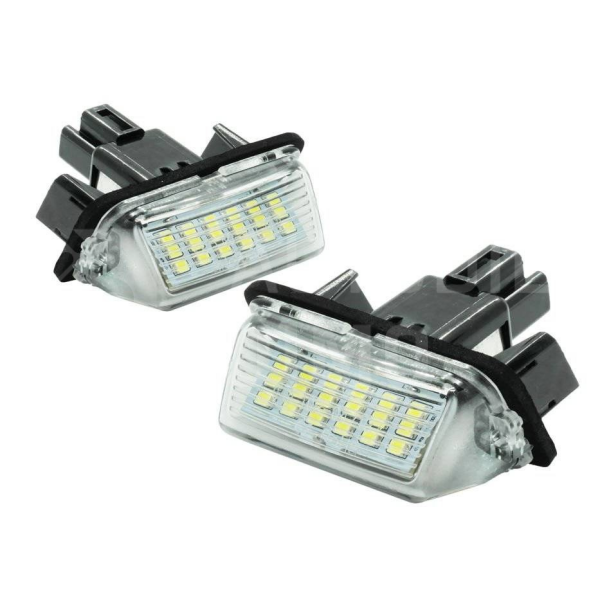 Superight LED osvětlení SPZ Toyota, homologace