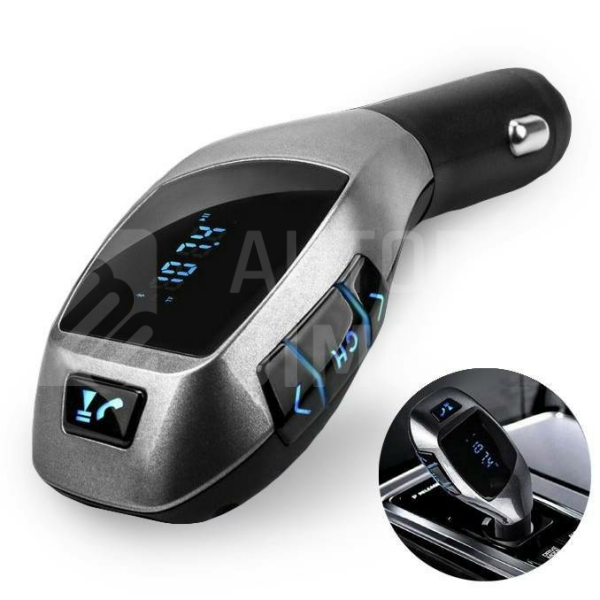 Superlight Bluetooth, Transmitter do auta s LED displejem, USB nabíječka, Handsfree
