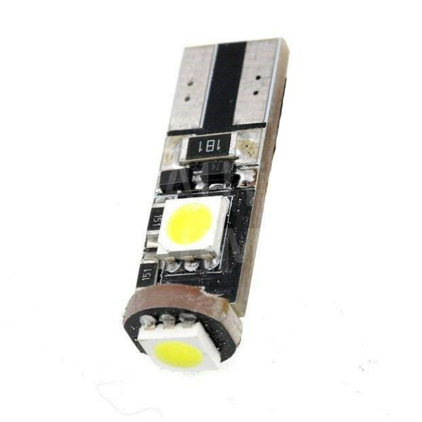 Superlight LED autožárovka T10 W5W 12V 3 Led diody SMD 5050 bílá 6500K CANBUS Superlight LED autožárovka T10 W5W 12V 3 Led diody SMD 5050 bílá 6500K CANBUS