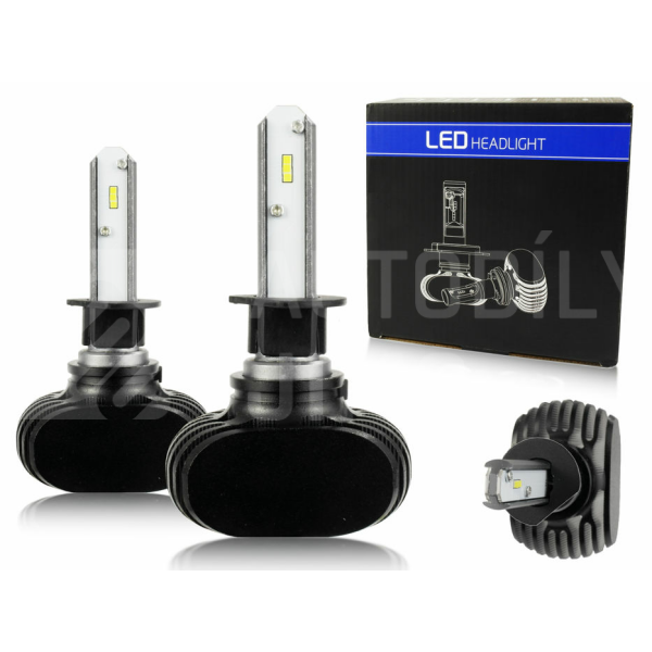 Superlight LED žárovky H1 CSP do hlavních světlometů 12V/24V 8000Lm Superlight LED žárovky H1 CSP do hlavních světlometů 12V/24V 8000Lm