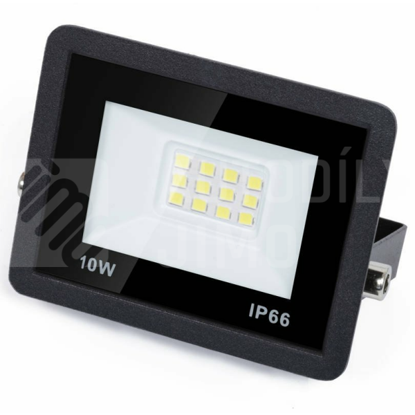Superlight reflektor 10W černý LED 10W IP66 950 lm 210-230V Superlight reflektor 10W černý LED 10W IP66 950 lm 210-230V
