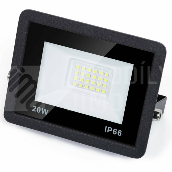 Superlight reflektor černý LED 20W IP66 1900 lm 210-230V Superlight reflektor černý LED 20W IP66 1900 lm 210-230V