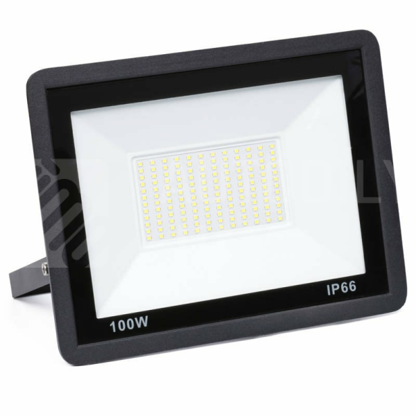 Superlight reflektor černý LED reflektor 100W IP66 9500 lm 210-230V Superlight reflektor černý LED reflektor 100W IP66 9500 lm 210-230V
