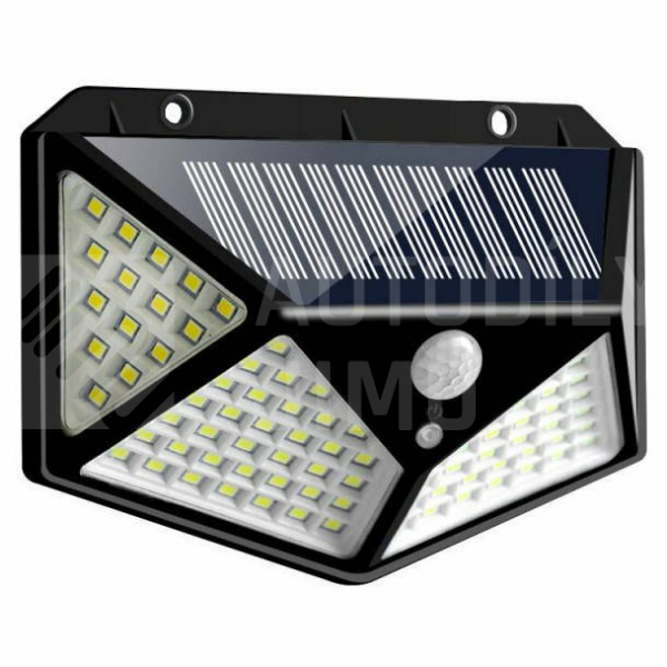 Superlight solární světlo se snímačem pohybu 100LED solární lampa IP65  Superlight solární světlo se snímačem pohybu 100LED solární lampa IP65
