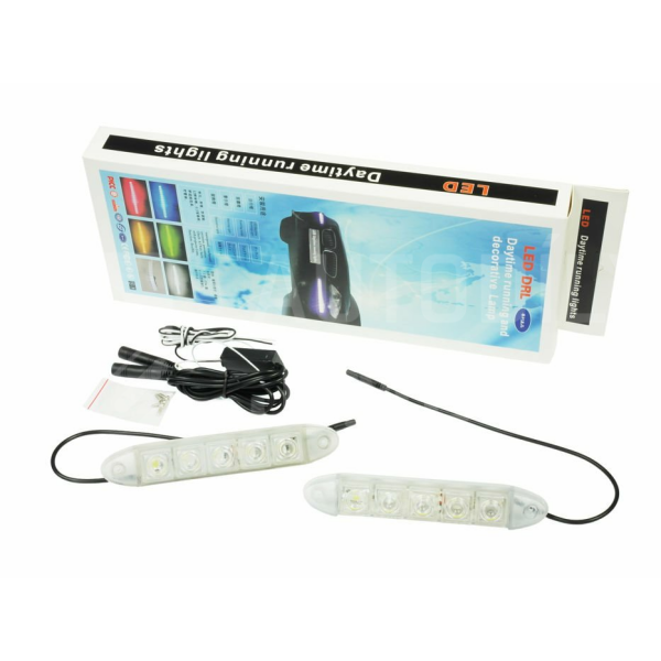 Superlight Světla pro denní svícení 600lm 12V / 24V 10 LED diod homologace RL Superlight Světla pro denní svícení 600lm 12V / 24V 10 LED diod homologace RL