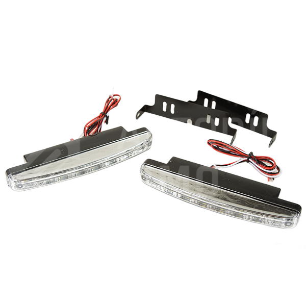 Superlight Světla pro denní svícení DRL 8LED diod 220lm homologace DRL Superlight Světla pro denní svícení DRL 8LED diod 220lm homologace DRL