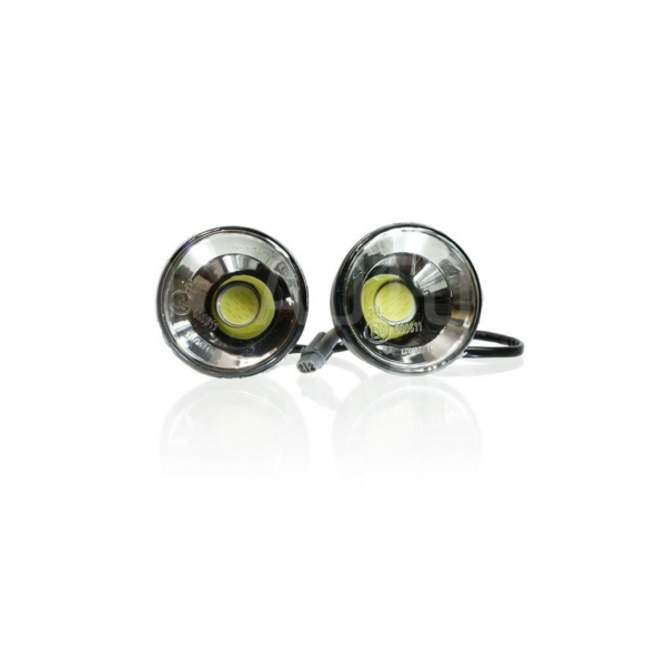 Superlight Světla pro denní svícení kulatá 800lm 12V / 24V COB diody homologace RL Superlight Světla pro denní svícení kulatá 800lm 12V / 24V COB diody homologace RL