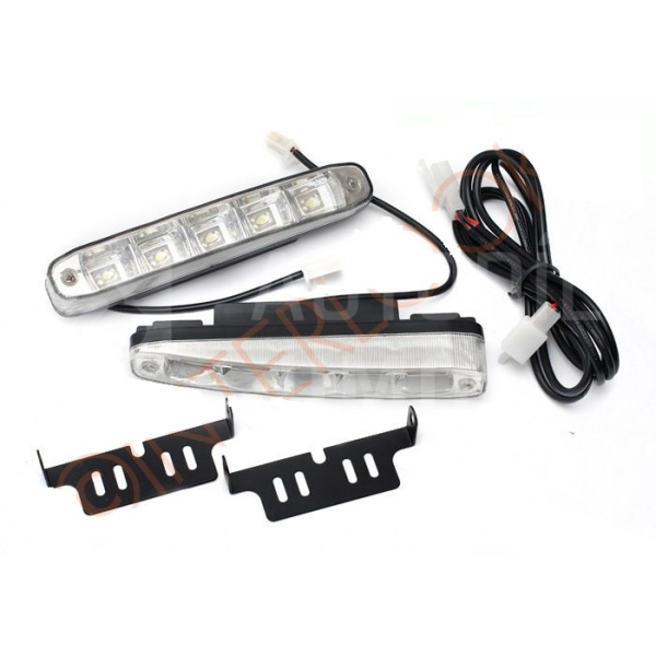 Superlight Světla pro denní svícení RL 5LED diod zkosená  Superlight Světla pro denní svícení RL 5LED diod zkosená