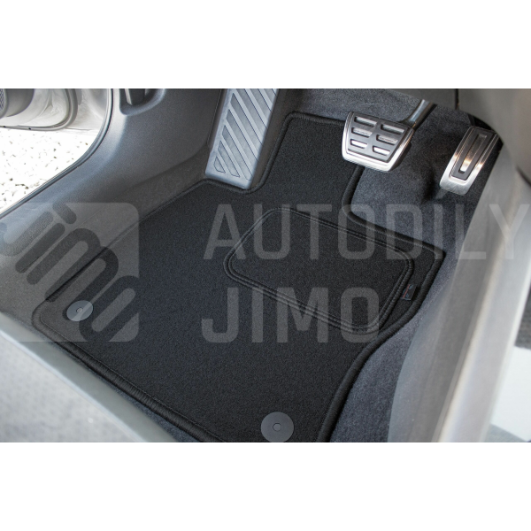 Textilní autokoberce Škoda SUPERB III, 15-  gramáž 2000g/m2