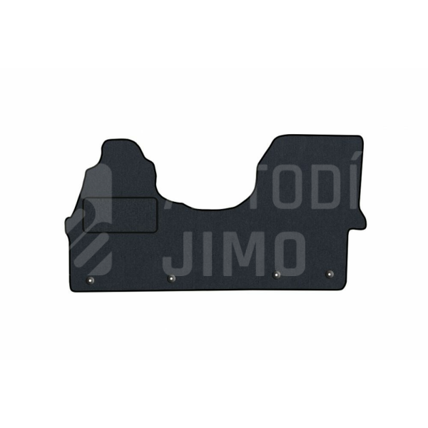 Textilní autokoberce VW Crafter 06-16 gramáž 2000g/m2, 3 sedadla Textilní autokoberce VW Crafter 06-16 gramáž 2000g/m2, 3 sedadla