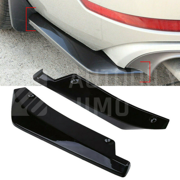 Universální Spoiler nárazníku / Splittery 345×350 mm – černé (2 ks) Universální Spoiler nárazníku / Splittery 345×350 mm – černé (2 ks)