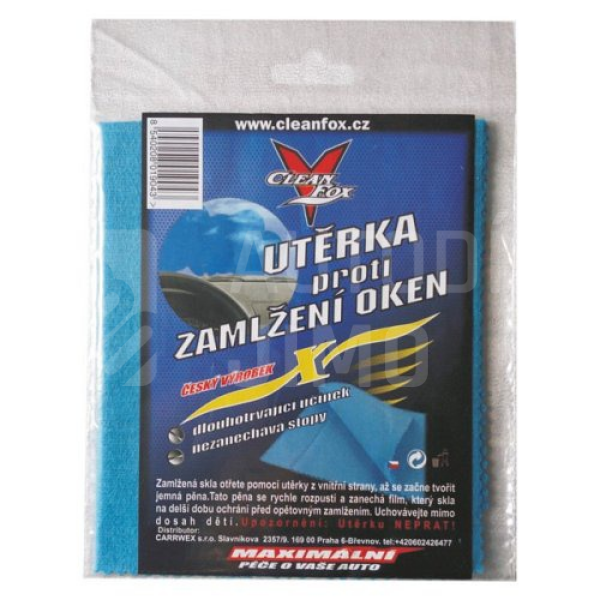 Utěrka proti mlžení oken Utěrka proti mlžení oken