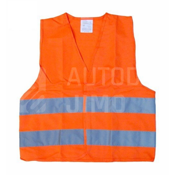 Vesta výstražná oranžová dětská EN 1150