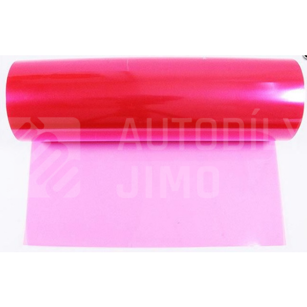 WRAP Folie na světla růžová 50x30cm, průhledná