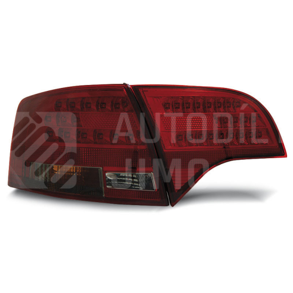 Zadní světla Audi A4 B7 04-08 combi, LED, červenokouřové Zadní světla Audi A4 B7 04-08 combi, LED, červenokouřové