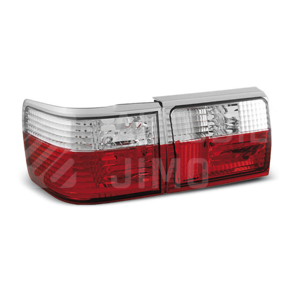 Zadní světla, lampy Audi 80 B3 Sedan 86-91 / B4 Avant 91-96, červeno-bílé Zadní světla, lampy Audi 80 B3 Sedan 86-91 / B4 Avant 91-96, červeno-bílé