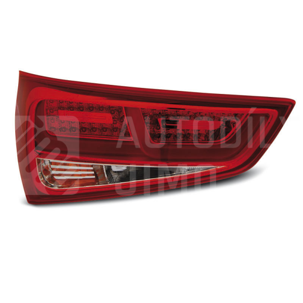 Zadní světla, lampy Audi A1 10-, LED červeno-bílé Zadní světla, lampy Audi A1 10-, LED červeno-bílé