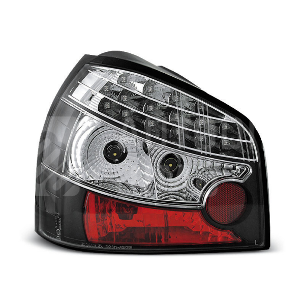 Zadní světla, lampy Audi A3 8L 96-00, LED, černé Zadní světla, lampy Audi A3 8L 96-00, LED, černé