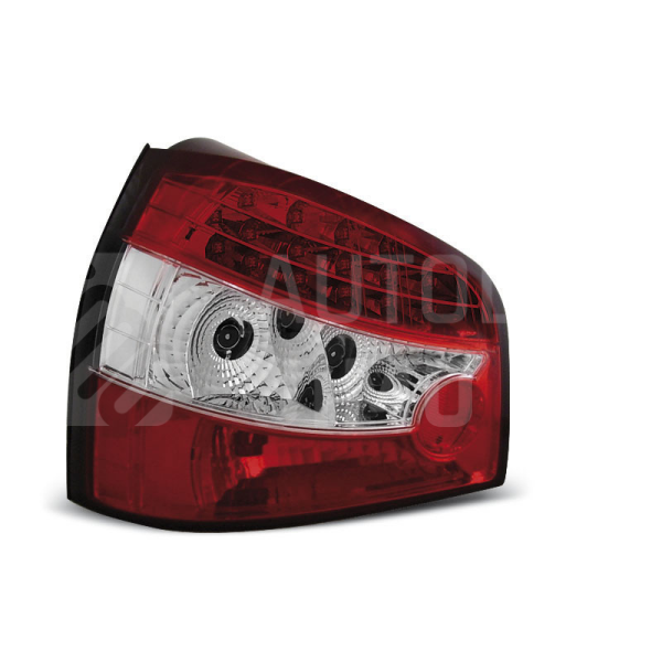 Zadní světla, lampy Audi A3 8L 96-00, LED, červeno bílé Zadní světla, lampy Audi A3 8L 96-00, LED, červeno bílé