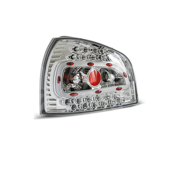 Zadní světla, lampy Audi A3 8L 96-00, LED chromové Zadní světla, lampy Audi A3 8L 96-00, LED chromové