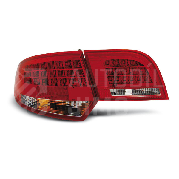Zadní světla, lampy Audi A3 8P 04-08, 5dveř., LED, bílo-červené Zadní světla, lampy Audi A3 8P 04-08, 5dveř., LED, bílo-červené