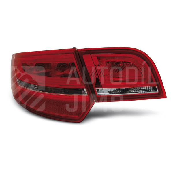 Zadní světla, lampy Audi A3 8P 04-08, 5dveř., LED, červeno-bílé  Zadní světla, lampy Audi A3 8P 04-08, 5dveř., LED, červeno-bílé