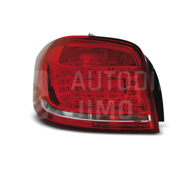 Zadní světla, lampy Audi A3 8P 08-12, 3dveř., LED, červeno-bílé Zadní světla, lampy Audi A3 8P 08-12, 3dveř., LED, červeno-bílé