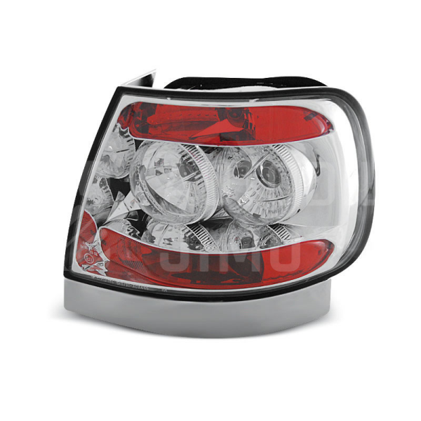 Zadní světla, lampy Audi A4 B5 94-00, sedan, chromové Zadní světla, lampy Audi A4 B5 94-00, sedan, chromové