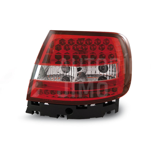 Zadní světla, lampy Audi A4 B5 94-00, sedan, LED, červeno-bílé Zadní světla, lampy Audi A4 B5 94-00, sedan, LED, červeno-bílé