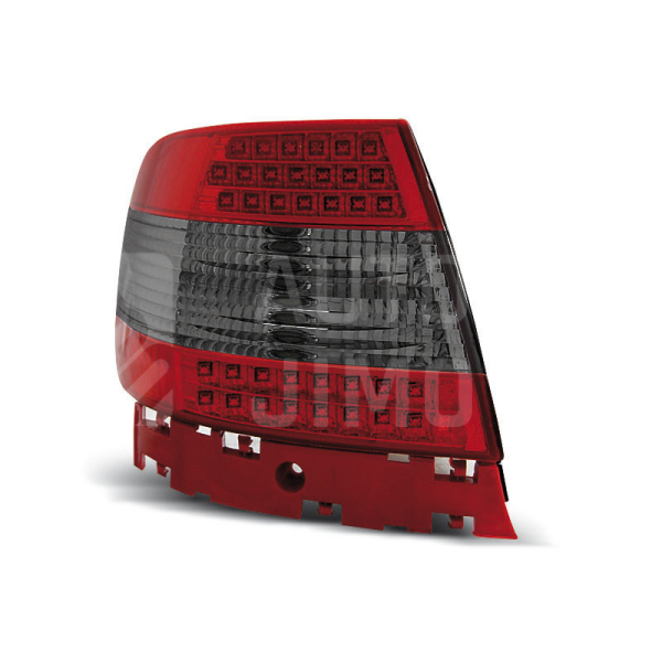 Zadní světla, lampy Audi A4 B5 94-00 sedan, LED, červeno-kouřové Zadní světla, lampy Audi A4 B5 94-00 sedan, LED, červeno-kouřové