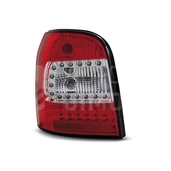 Zadní světla, lampy Audi A4 B5 94-01 Avant, LED, červeno-bílé Zadní světla, lampy Audi A4 B5 94-01 Avant, LED, červeno-bílé