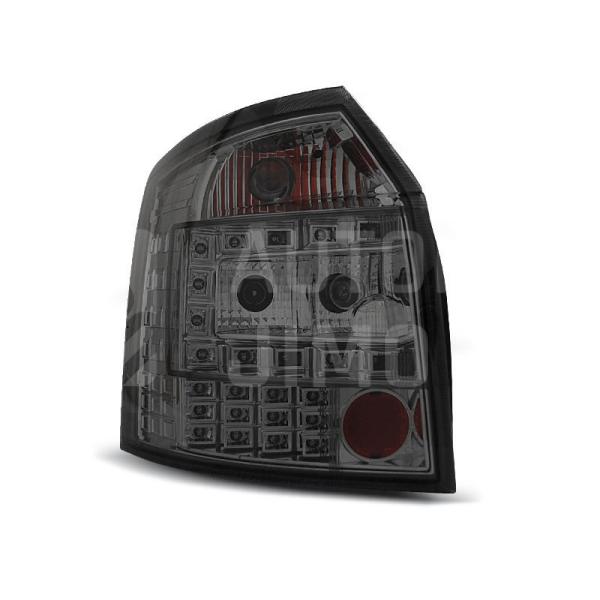Zadní světla, lampy Audi A4 B6 00-04 Avant, LED, kouřové Zadní světla, lampy Audi A4 B6 00-04 Avant, LED, kouřové