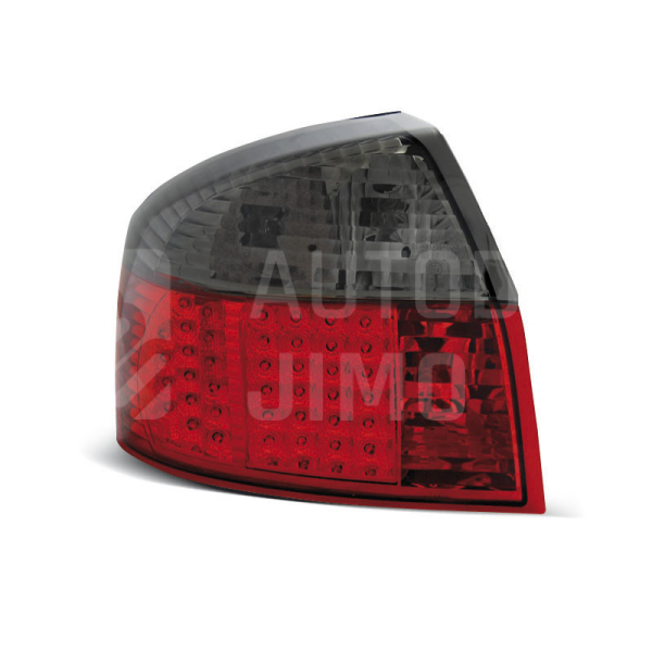 Zadní světla, lampy Audi A4 B6 00-04 sedan, LED, červeno-kouřové Zadní světla, lampy Audi A4 B6 00-04 sedan, LED, červeno-kouřové